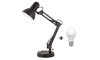 Brilagi - LED Настолна лампа ROMERO 1xE27/10W/230V черна