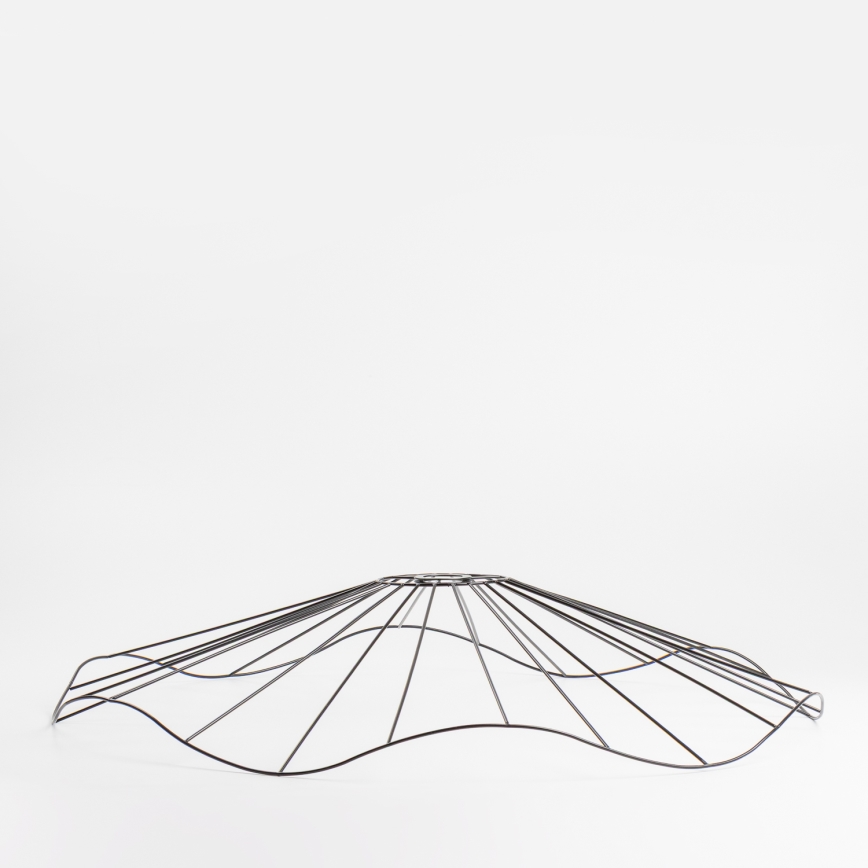 Brilagi - LED накладен полилей CERIA WIRE 1xE27/40W/230V, с диаметър 80 см, черен/дъб