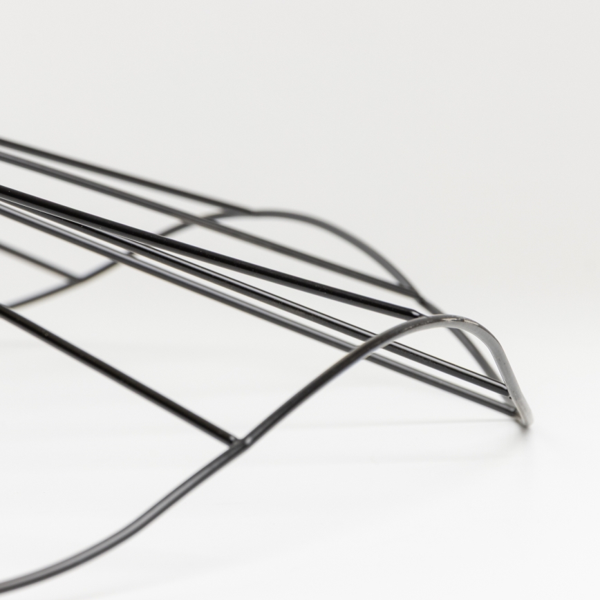 Brilagi - LED накладен полилей CERIA WIRE 1xE27/40W/230V, с диаметър 80 см, черен/дъб