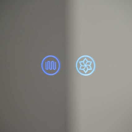 BRILAGI - LED огледален шкаф за баня с подсветка NOTO DOUBLE 78x65 cm
