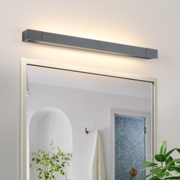 Brilagi - LED огледално осветление AQUA LINE LED/18W/230V 60 cm IP44 антрацит