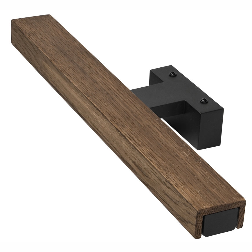 Brilagi - LED осветление за баня за огледало WOODY MIRROR LED/8W/230V 40 см IP44 дъб орех/черно