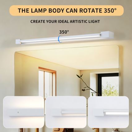 BRILAGI - LED осветление за огледало за баня AQUA LINE LED/20W/230V 80 cm IP44 бяло CRI 90
