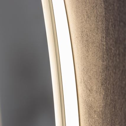 Brilagi - LED отопляемо огледало за баня CLARA ECO LED/12W/230V Ø 60 см IP44 CRI 90 димируемо + регулируема цветна температура (CCT)