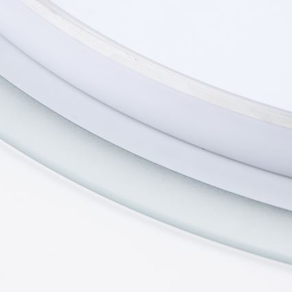 Brilagi - LED огледало за баня BERNATE LED/19W/230V Ø 60 cm сребристо IP44 CRI 90 димируемо + CCT