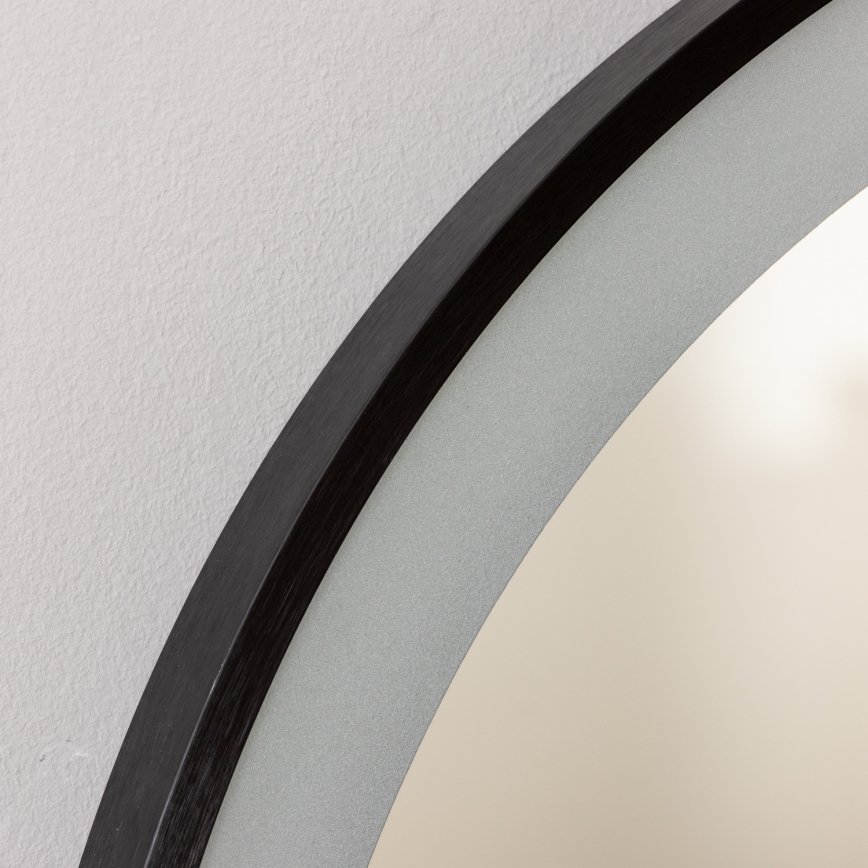 Brilagi - LED огледало за баня CANZO LED/25W/230V 50x80 cm черно IP44 CRI 90 димируемо + CCT