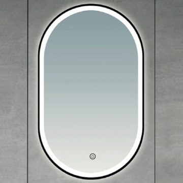 Brilagi - LED огледало за баня CANZO LED/25W/230V 50x80 cm черно IP44 CRI 90 димируемо + CCT