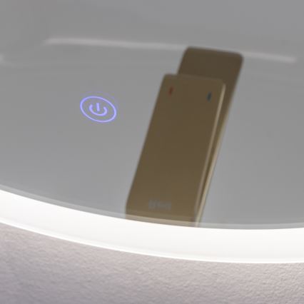 Brilagi - LED огледало за баня CUNEO LED/19W/230V Ø 60 см IP44 CRI 90 димируемо + CCT