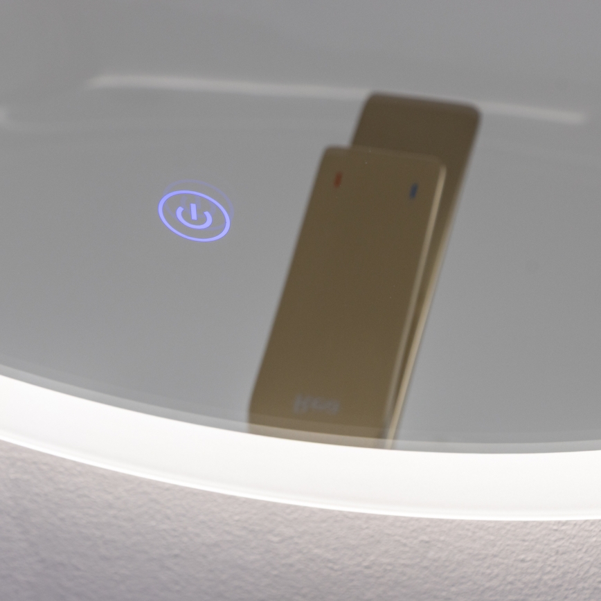 Brilagi - LED огледало за баня CUNEO LED/19W/230V Ø 60 см IP44 CRI 90 димируемо + CCT