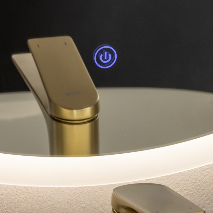 Brilagi - LED огледало за баня CUNEO LED/25W/230V Ø 80 см IP44 CRI 90 димируемо + CCT