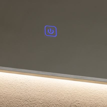Brilagi - LED огледало за баня DESIO LED/20W/230V 40x60 cm сребристо IP44 CRI 90 димируемо + CCT