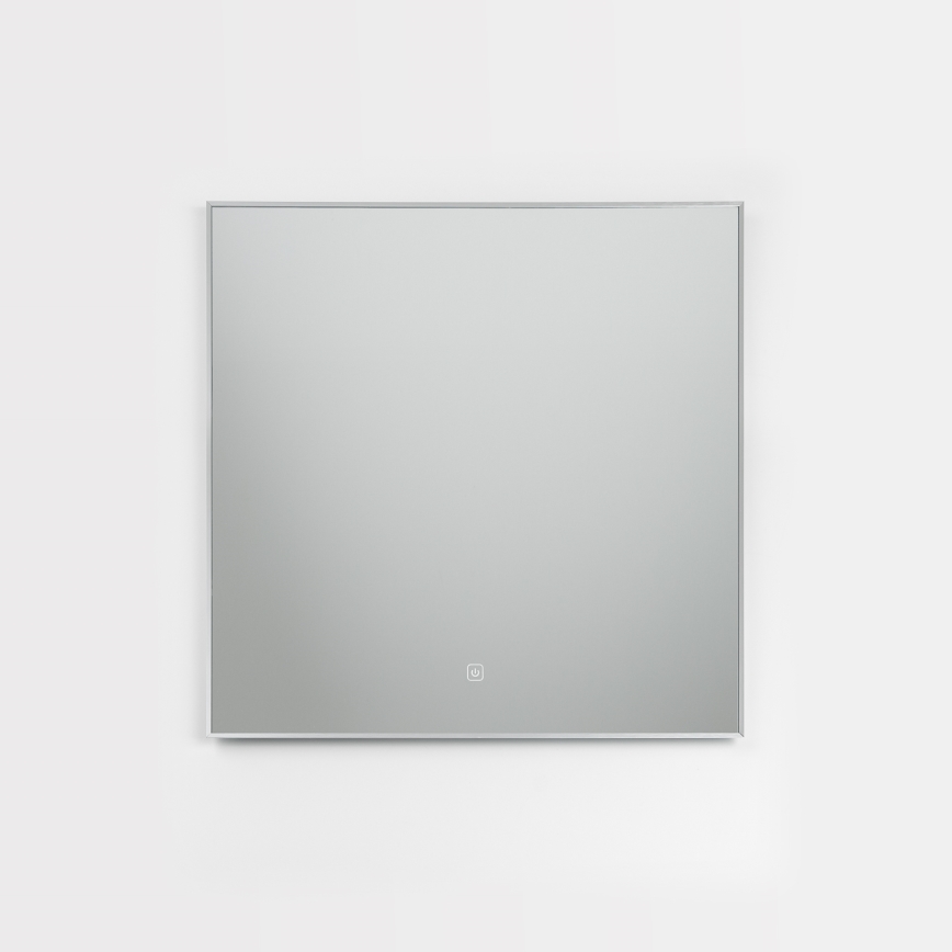 Brilagi - LED огледало за баня DESIO LED/24W/230V 60x60 см сребристо IP44 CRI 90 димируемо + CCT