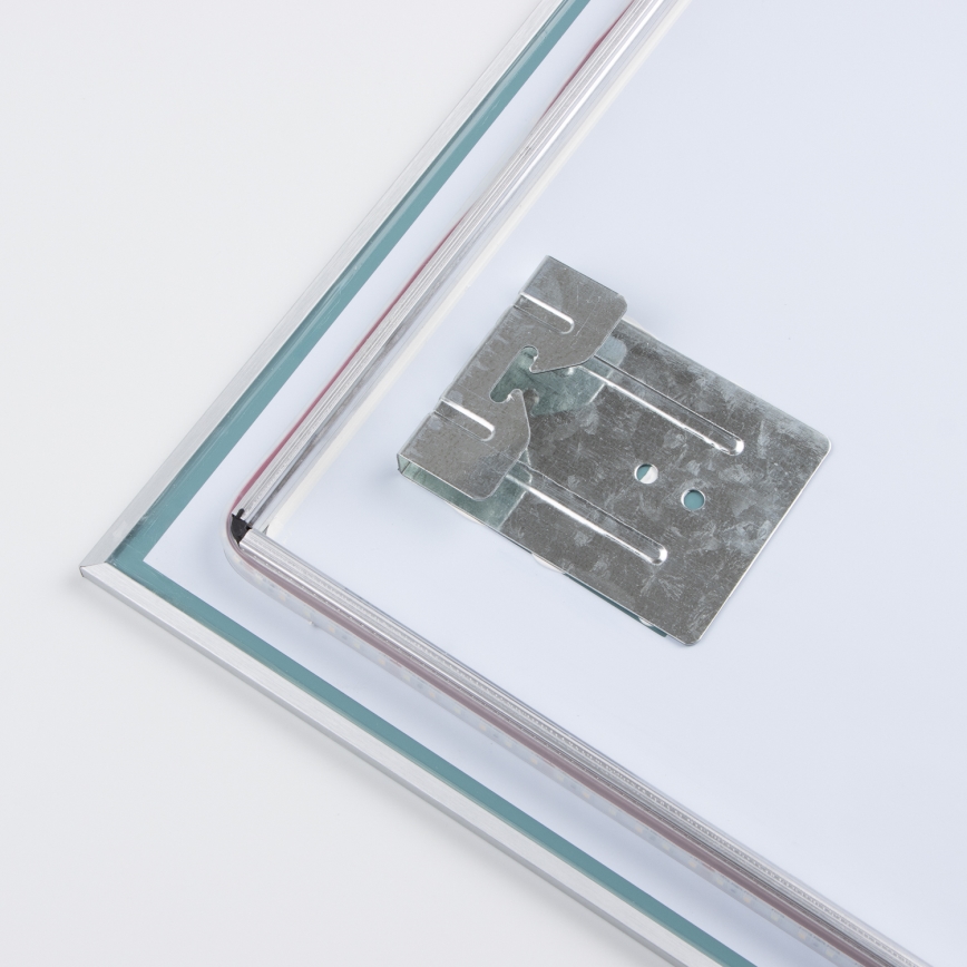 Brilagi - LED огледало за баня DESIO LED/24W/230V 60x60 см сребристо IP44 CRI 90 димируемо + CCT