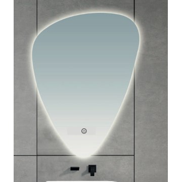 Brilagi - LED огледало за баня GOCCIA LED/19W/230V 67x50 cm IP44 CRI 90 димируемо + CCT