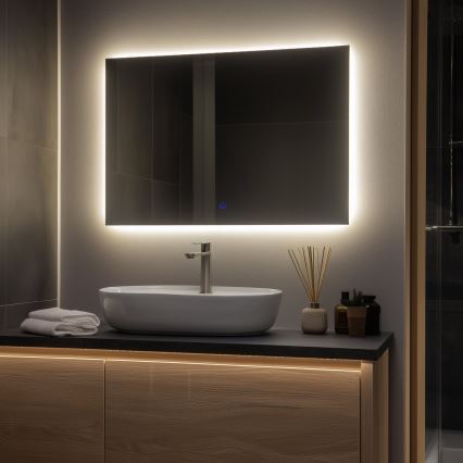 Brilagi - LED огледало за баня LUCE LED/30W/230V 60x90 cm IP44 CRI 90 димируемо + CCT