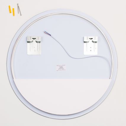 Brilagi - LED огледало за баня LUNA LED/19W/230V Ø 60 см IP44 CRI 90 димируемо + CCT
