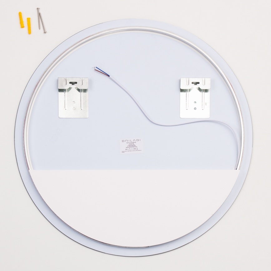 Brilagi - LED огледало за баня LUNA LED/19W/230V Ø 60 см IP44 CRI 90 димируемо + CCT