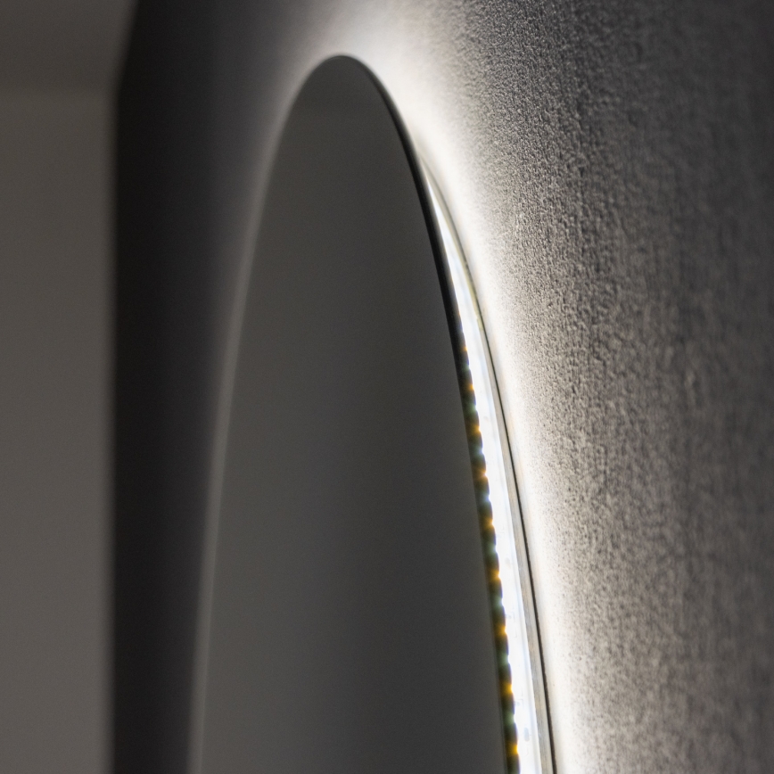 Brilagi - LED огледало за баня LUNA LED/26W/230V, диаметър 80 см, IP44, CRI 90, димируемо + CCT