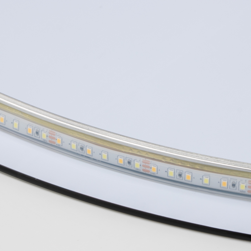 Brilagi - LED огледало за баня LUNA LED/26W/230V, диаметър 80 см, IP44, CRI 90, димируемо + CCT