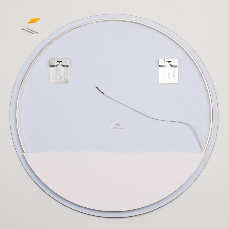 Brilagi - LED огледало за баня LUNA LED/26W/230V, диаметър 80 см, IP44, CRI 90, димируемо + CCT