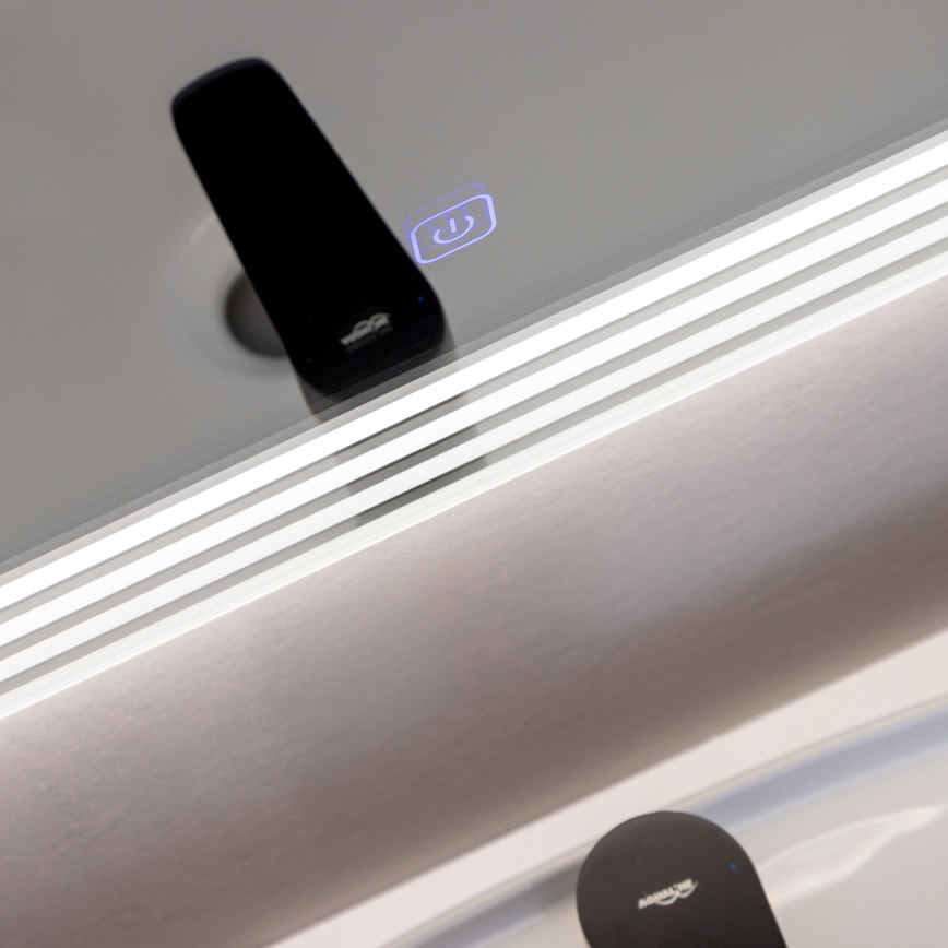 Brilagi - LED огледало за баня MELZO LED/28W/230V 60x80 см IP44 CRI 90 димируемо + CCT