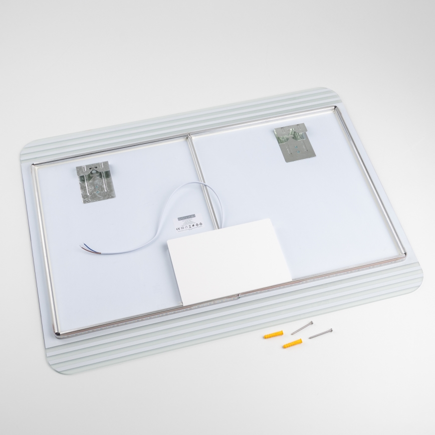 Brilagi - LED огледало за баня MELZO LED/28W/230V 60x80 см IP44 CRI 90 димируемо + CCT