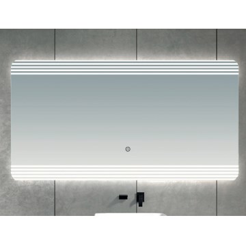 Brilagi - LED огледало за баня MELZO LED/28W/230V 60x80 см IP44 CRI 90 димируемо + CCT