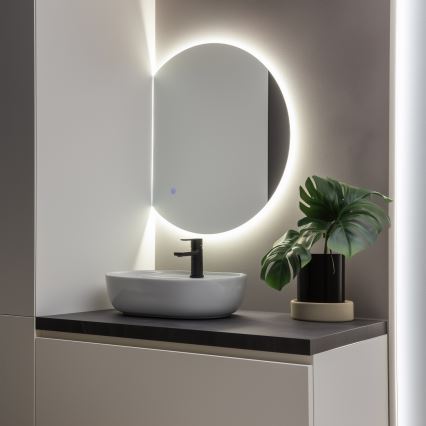 Brilagi - LED огледало за баня MEZZO LED/18W/230V 60x50 cm IP44 CRI 90 димируемо + CCT
