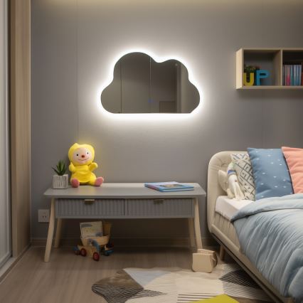 Brilagi - LED огледало за баня NUVOLA LED/19W/230V 37x60 cm IP44 CRI 90 димируемо + CCT