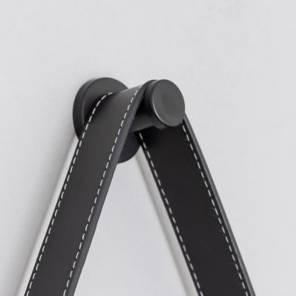 Brilagi - LED огледало за баня PALANZO LED/19W/230V Ø 60 см черно IP44 CRI 90 димируемо + CCT