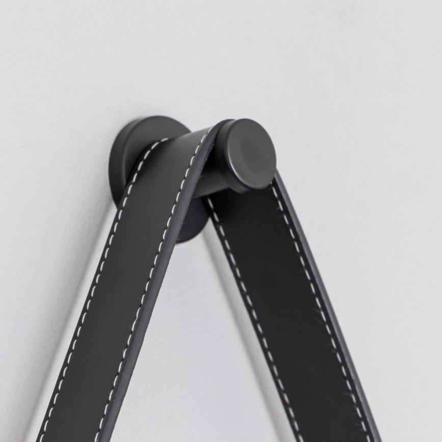 Brilagi - LED огледало за баня PALANZO LED/19W/230V Ø 60 см черно IP44 CRI 90 димируемо + CCT