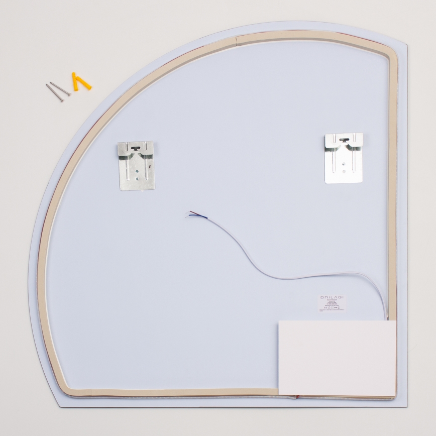 Brilagi - LED огледало за баня QUARTIERE LED/25W/230V 70x75 cm IP44 CRI 90, димируемо + CCT