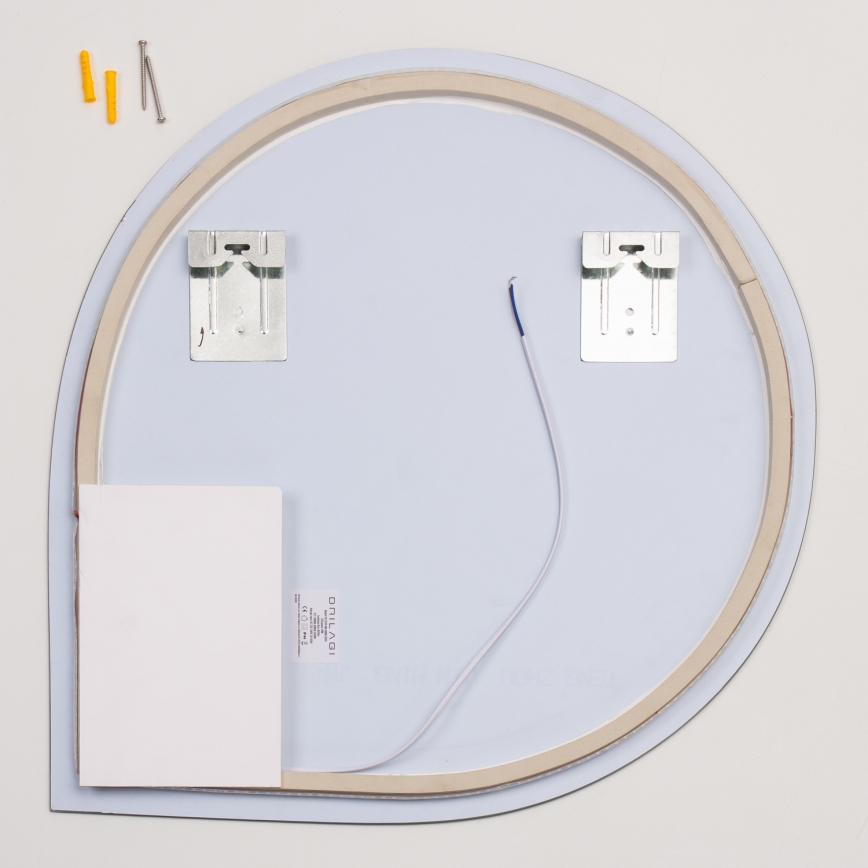 Brilagi - LED огледало за баня RICADI LED/19W/230V 60x60 см IP44 CRI 90 димируемо + CCT