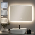 BRILAGI - LED огледало за баня с подгряване BELLA LED/19W/230V 60x90 см IP44 CRI 90 димируемо + CCT