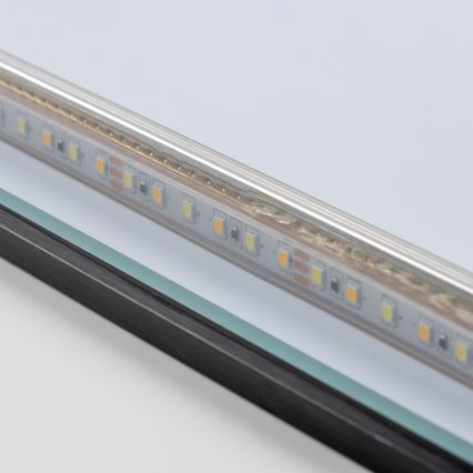 Brilagi - LED огледало за баня SUELLO LED/20W/230V 40x60 cm черно IP44 CRI 90 димируемо + CCT