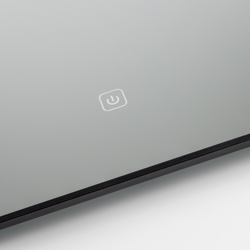 Brilagi - LED огледало за баня SUELLO LED/30W/230V 60x90 cm черно IP44 CRI 90 димируемо + CCT