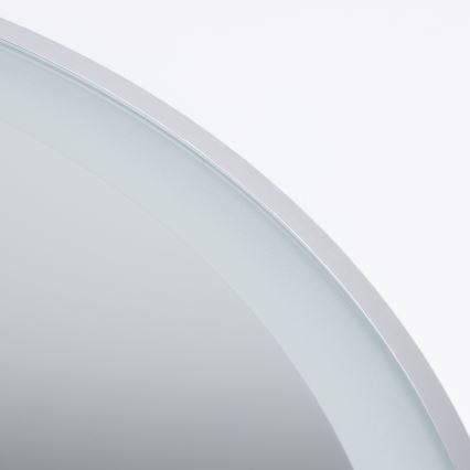 Brilagi - LED огледало за баня TORINO LED/19W/230V Ø 60 см в сребрист цвят IP44 CRI 90 димируемо + регулируема цветна температура (CCT)