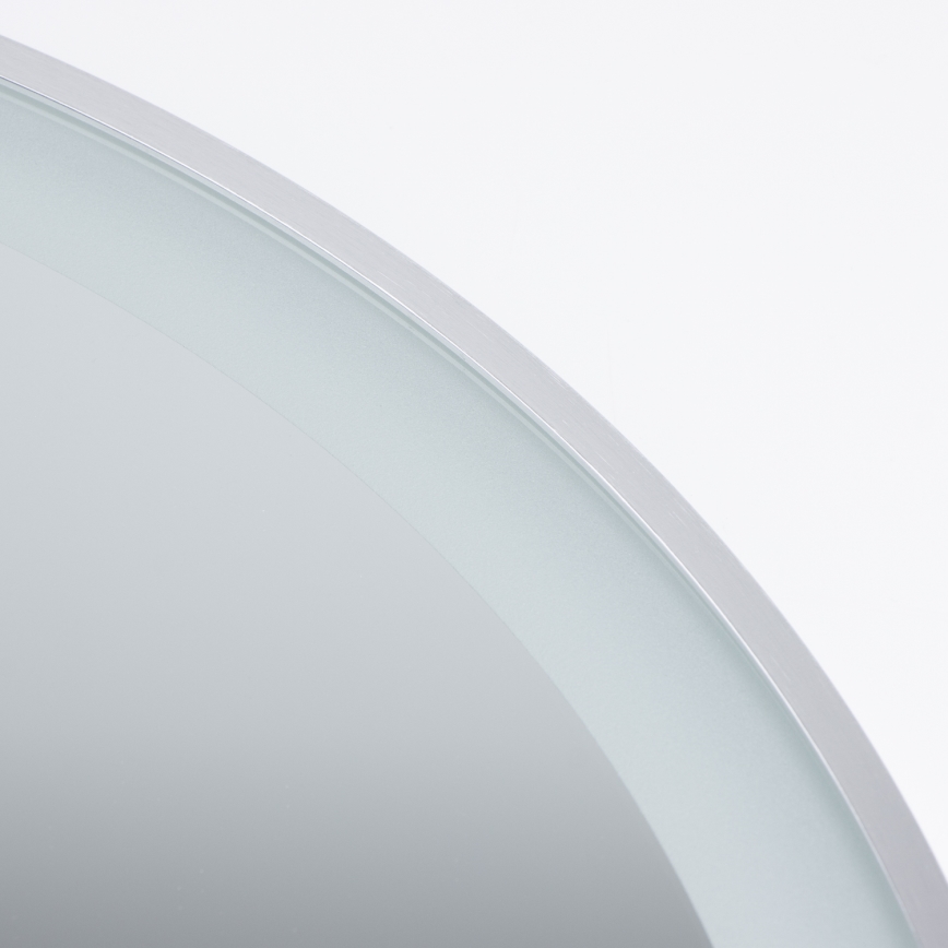 Brilagi - LED огледало за баня TORINO LED/19W/230V Ø 60 см в сребрист цвят IP44 CRI 90 димируемо + регулируема цветна температура (CCT)