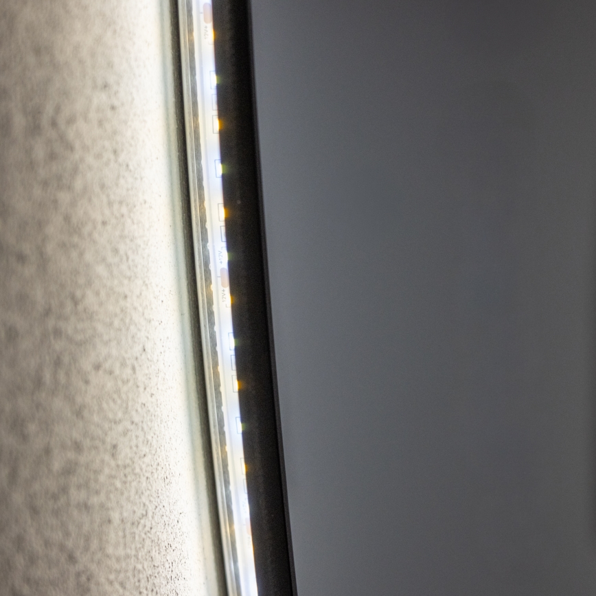 Brilagi - LED огледало за баня VENA BLACK LED/32W/230V Ø 100 cm IP44 CRI 90 димируемо + CCT