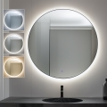 BRILAGI - LED огледало за баня VENA BLACK LED/32W/230V Ø 100 cm IP44 CRI 90 димируемо + CCT