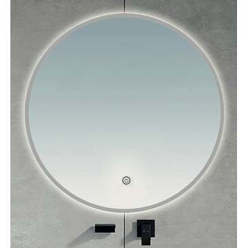BRILAGI - LED огледало за баня VENA SILVER LED/26W/230V Ø 80 см IP44 CRI 90 димируемо + CCT