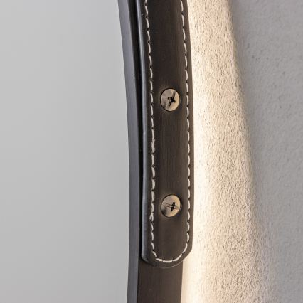 Brilagi - LED огледало за баня VERESE LED/19W/230V, Ø 60 см, черно, IP44, CRI 90, димируемо + CCT