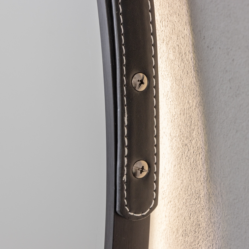 Brilagi - LED огледало за баня VERESE LED/19W/230V, Ø 60 см, черно, IP44, CRI 90, димируемо + CCT