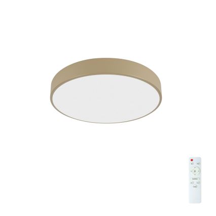 Brilagi - LED Димируемо осветително тяло POOL LED/36W/230V 3000-6000K диаметър 30 см бежово + дистанционно управление
