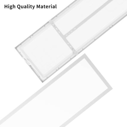 Brilagi - LED таванно осветително тяло за баня FRAME LED/50W/230V 3000/4000/6000K 120x30 см IP44 сребристо