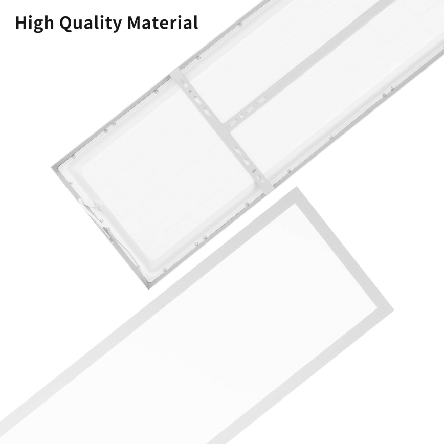 Brilagi - LED таванно осветително тяло за баня FRAME LED/50W/230V 3000/4000/6000K 120x30 см IP44 сребристо