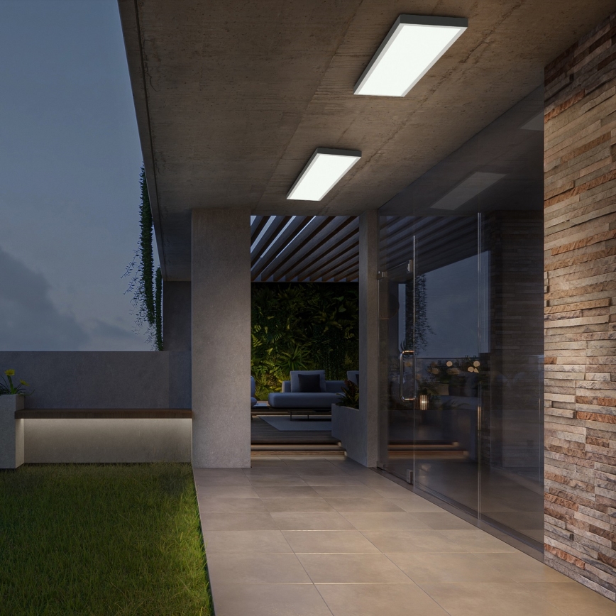 Brilagi - LED таванно осветително тяло за баня FRAME LED/50W/230V 120x30 см 3000/4000/6000K IP44 бяло