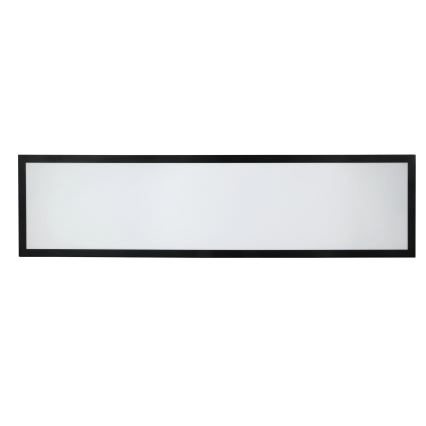 Brilagi - LED плафон за баня FRAME LED/50W/230V 120x30 cm 3000/4000/6000K IP44 черен