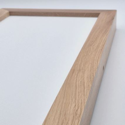 Brilagi - LED плафон за баня WOODY FRAME LED/40W/230V 120x30 cm IP44 дъб