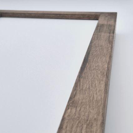 Brilagi - LED таванно осветително тяло за баня WOODY FRAME LED/40W/230V 120x30 см IP44 дъб/орех